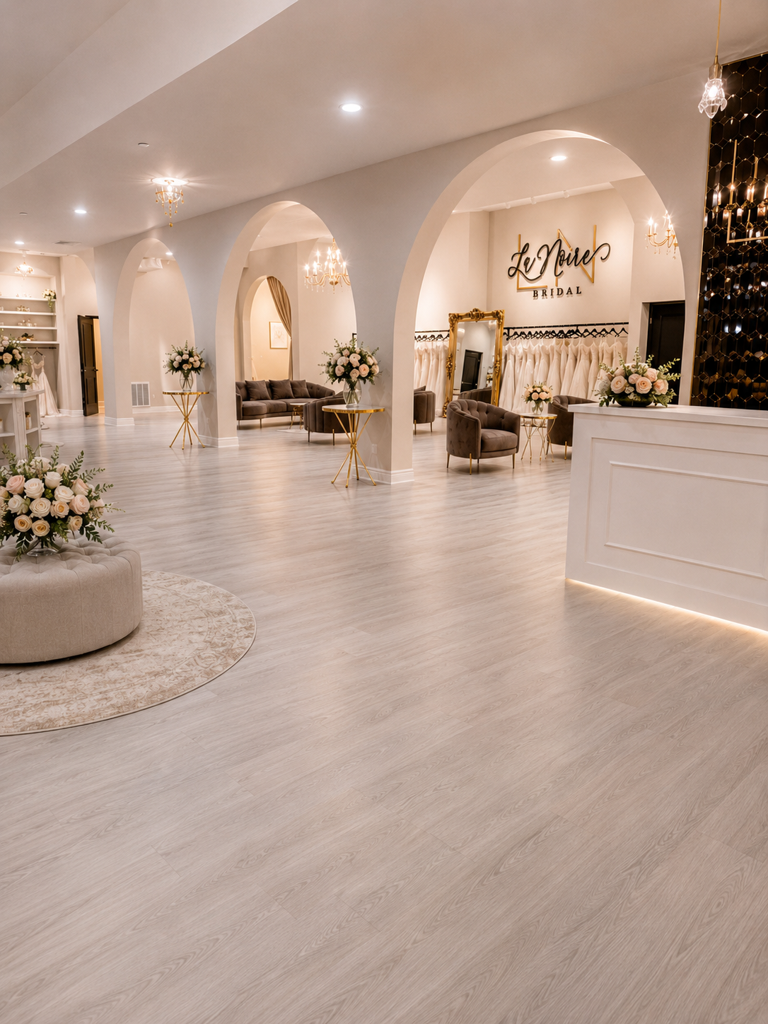 LaNoire Bridal Boutique Interior