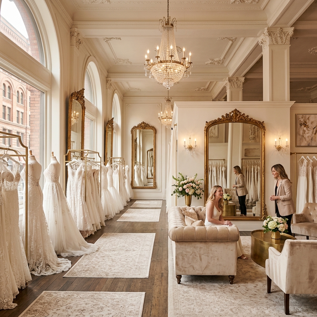 LaNoire Bridal Boutique Interior