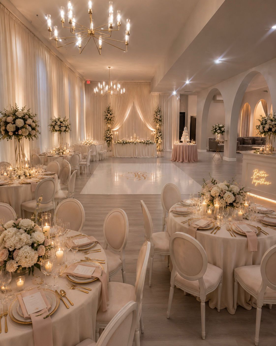 LaNoire Bridal reception space