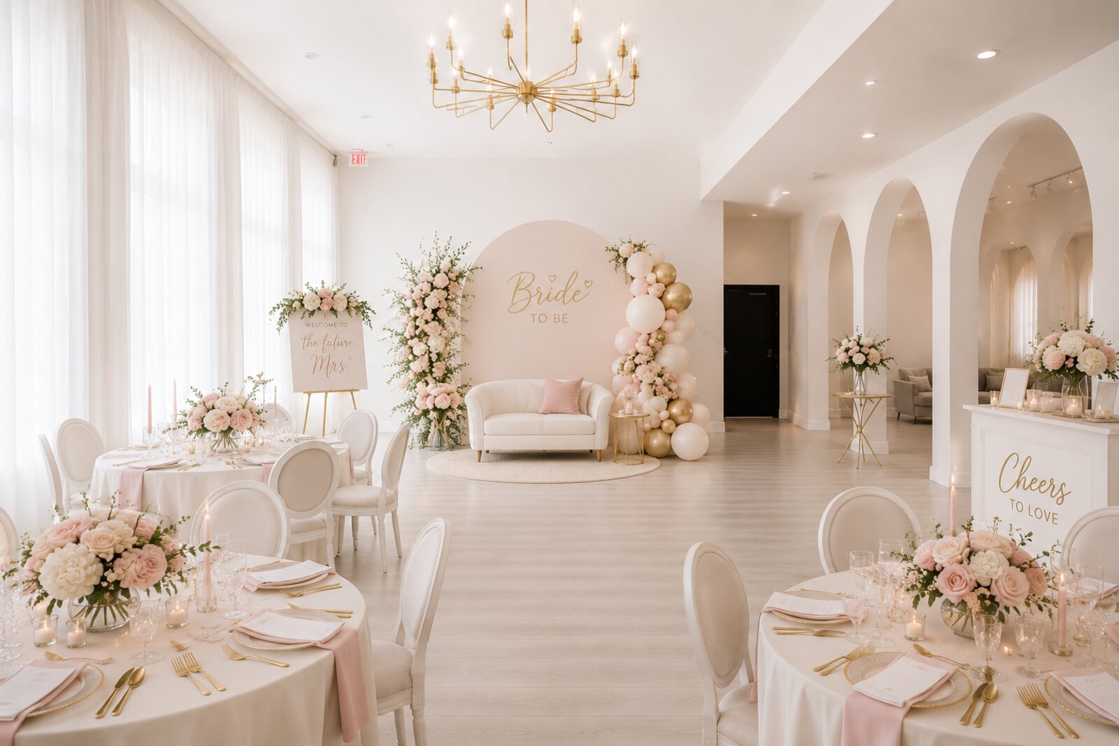 LaNoire Bridal boutique interior